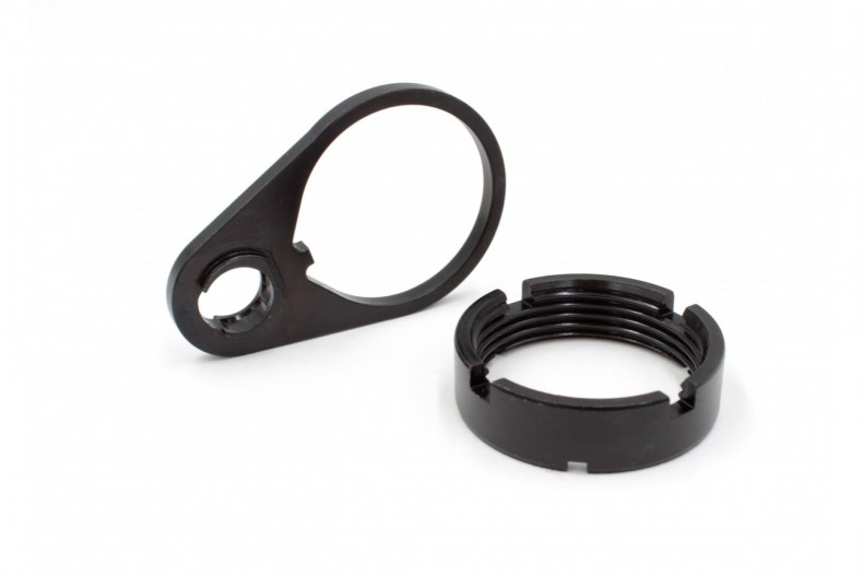 AR15/M4 Castle Nut & End Plate Combo Enhanced QD Socket